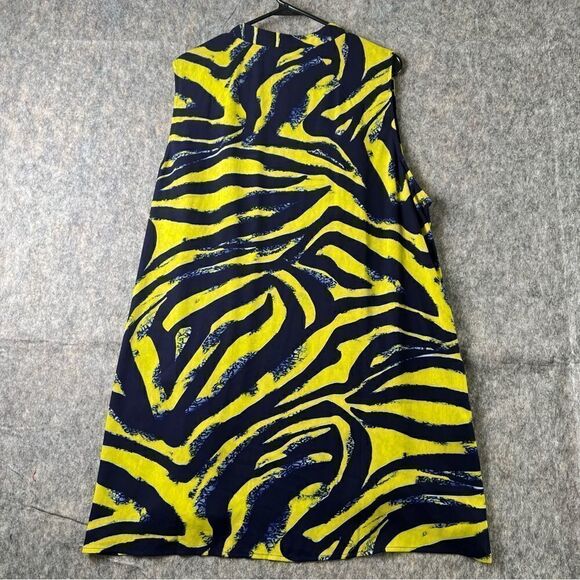 SUSAN GRAVER PRINTED CHIFFON OPEN VEST TOP QVC SIZE 24W #107 - Picture 9 of 10